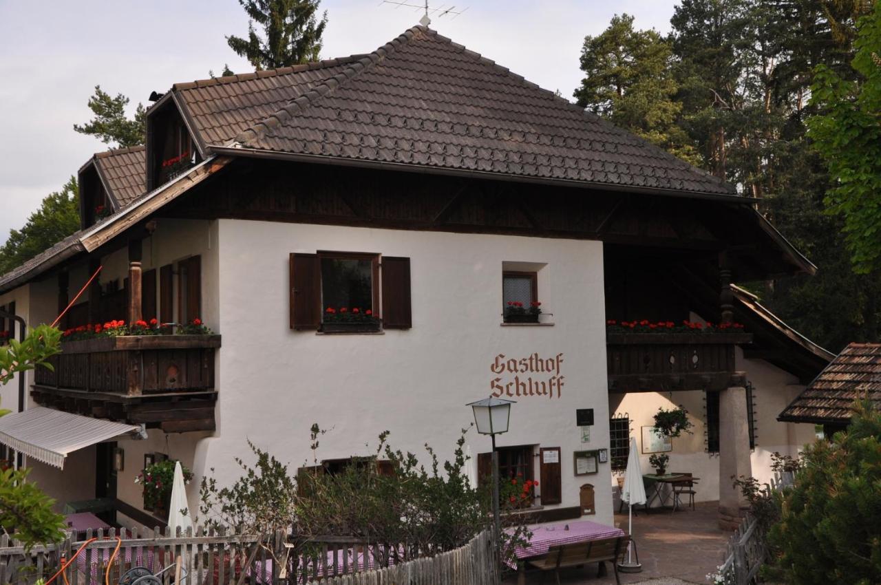 Gasthof Schluff Pensionat Oberbozen Exteriör bild